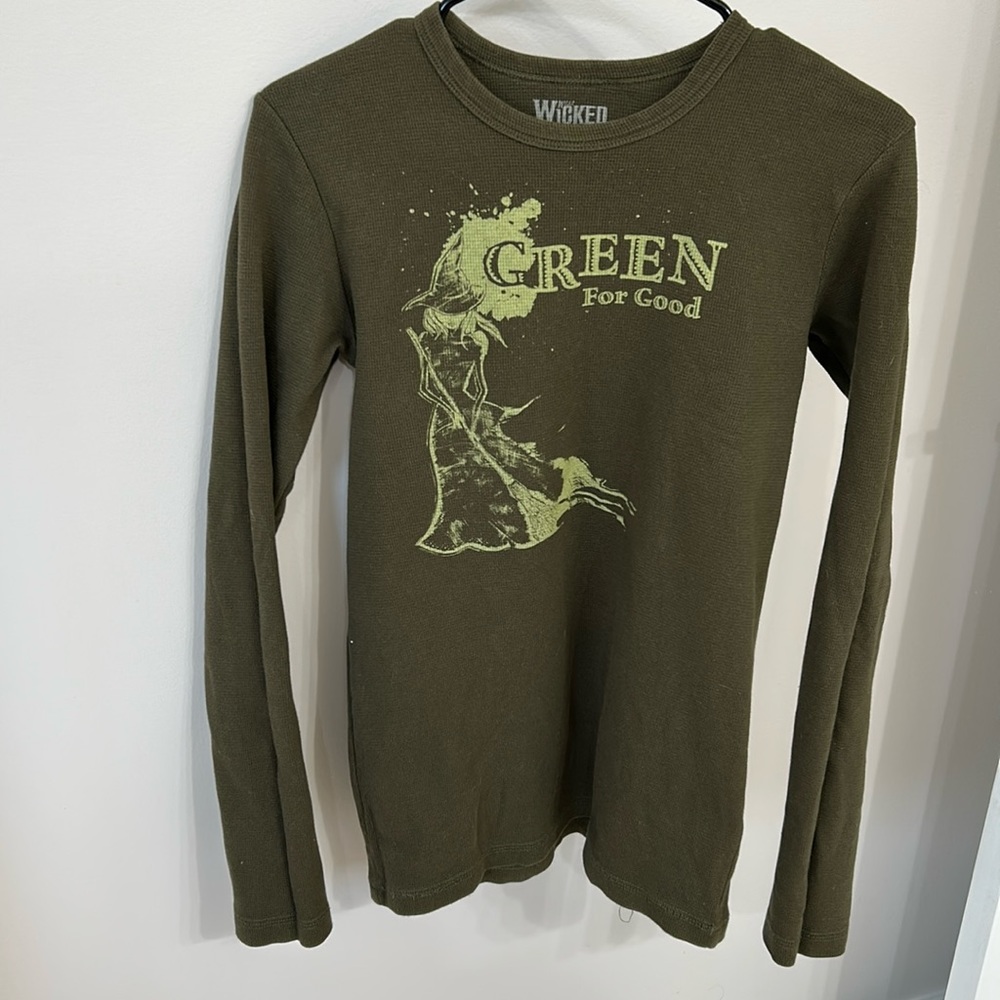 Olive Green Long Sleeve Tee